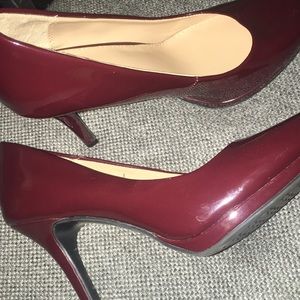 Classy Burgundy Heels